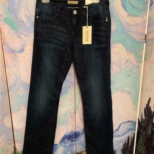 Guess Blue Radiant Wash 5 Pockets Low Rise Jeans